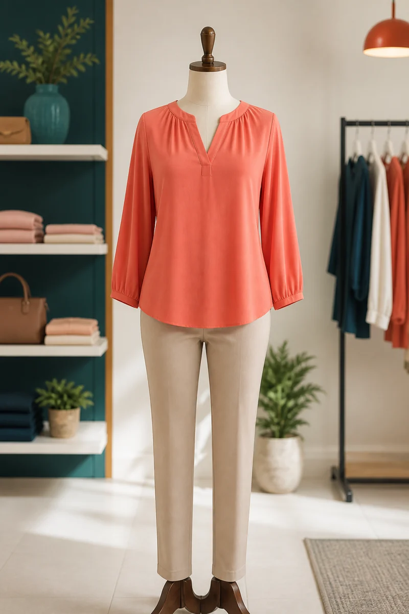 Blusa Coral